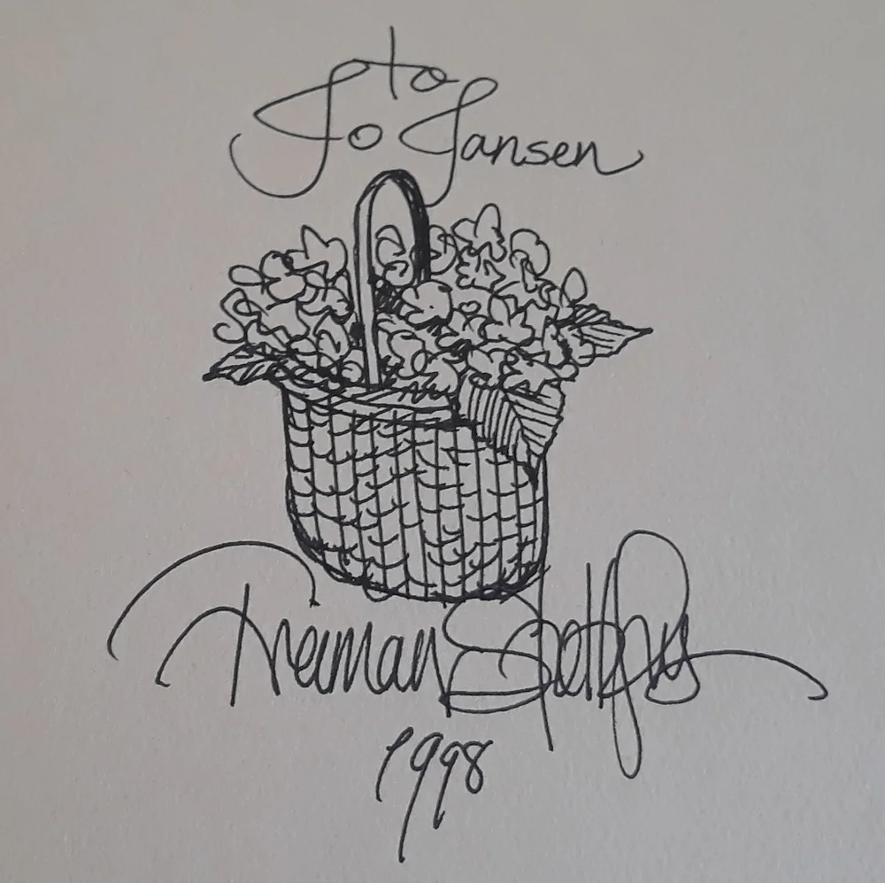 A Dreamer's Heart inscribed by artist hardcover book 1997